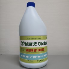 [유한양행] 윌로벳 하라솔 4L 럼피스킨 구제역 돼지열병 소독제
